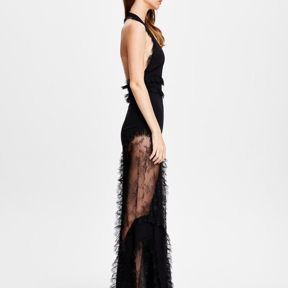 BNWT ALICE MCCALL BLACK WILD HEART JUMPSUIT - SIZES 6 (RRP $425) - Picture 4 of 6